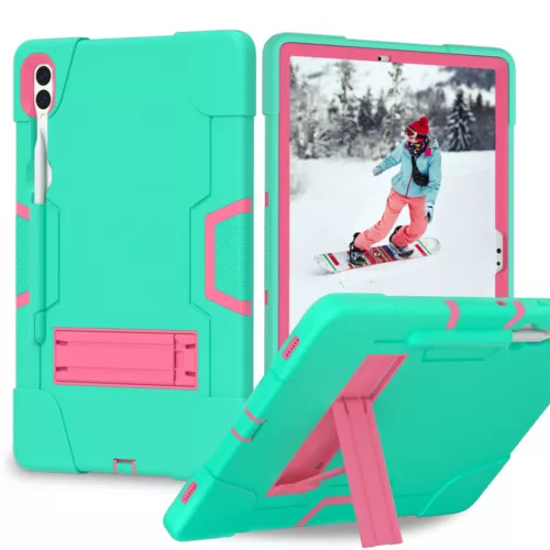 For Samsung Galaxy Tab S9 FE 10.9 11" Case Heavy Duty Shockproof Stand Cover - Picture 50 of 163