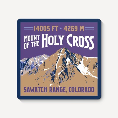 Mount of the Holy Cross Colorado 14er Mountain Sticker