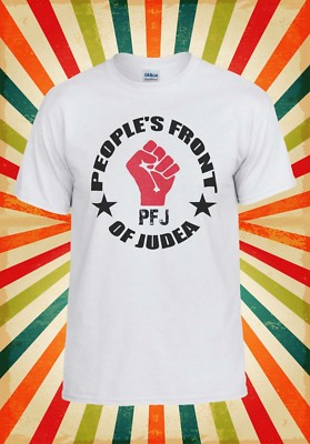 People`s Front Of Judea Study Circle Herren Damen Trägershirt Tank Top Unisex T-Shirt 1681
