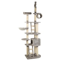 Beeztees KratzmöBel Magnefiq Grau 70X50X220-260Cm FüR Katzen Spielparadies