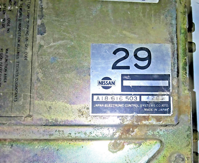 A18-616 503 ecu ecm computer 1984-1985 Nissan 300ZX | eBay
