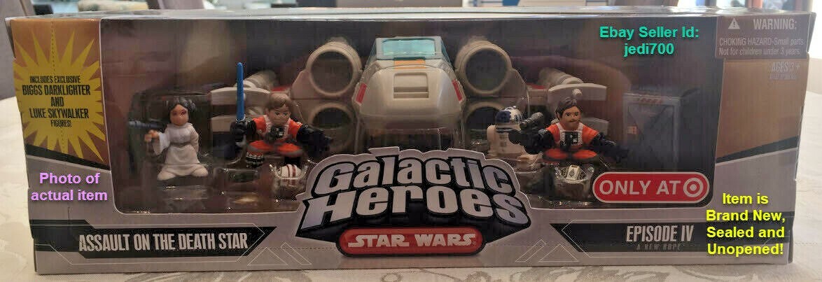 Star Wars Galactic Heroes Assault on the Death Star X-Wing Set