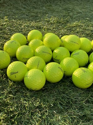 Mint Condition - Titleist AVX (Yellow) - 1 Dozen | eBay