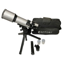 Barska 20x70mm Astronomical Telescope, Table Tripod, Lens Cover  Carrying Case