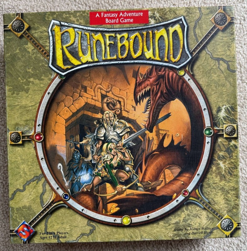 Runebound - FFG (2004) original 1st Edition - Complete / Exc condition