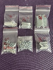 Joli cadre photo décalé Asst (65) clips et boutons rotatifs 1" pour toile, miroirs