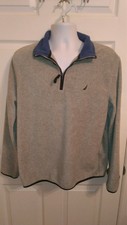 quarter zip nautex fleece pullover