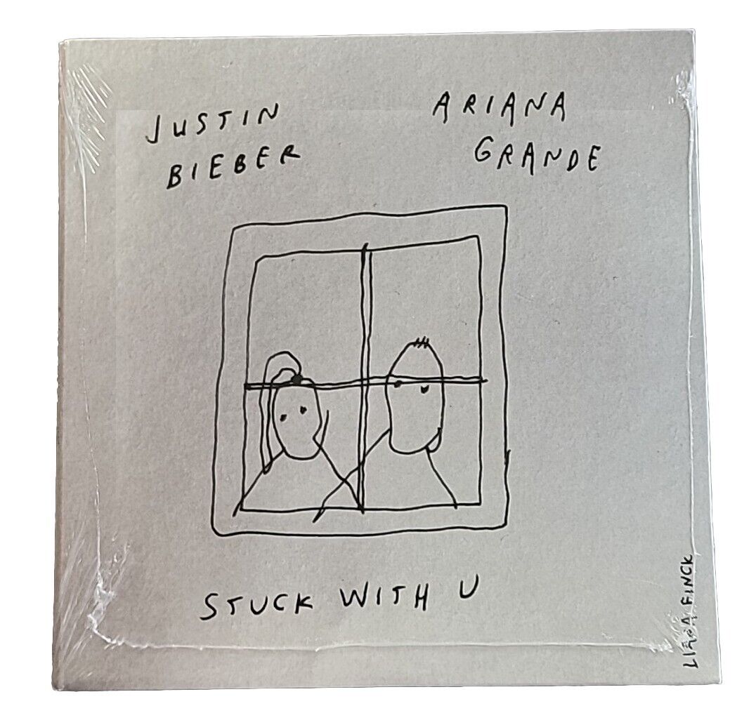 Stuck With U CD Single Justin Bieber Ariana Grande Alt Cover Window 2020 