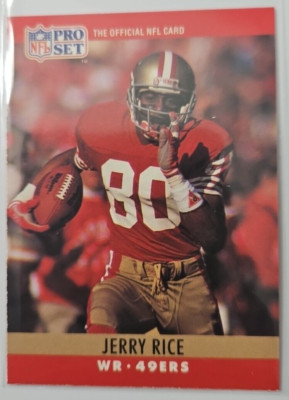 1990 Pro Set Football #295 “Jerry Rice” San Francisco 49ers! ( Near ...
