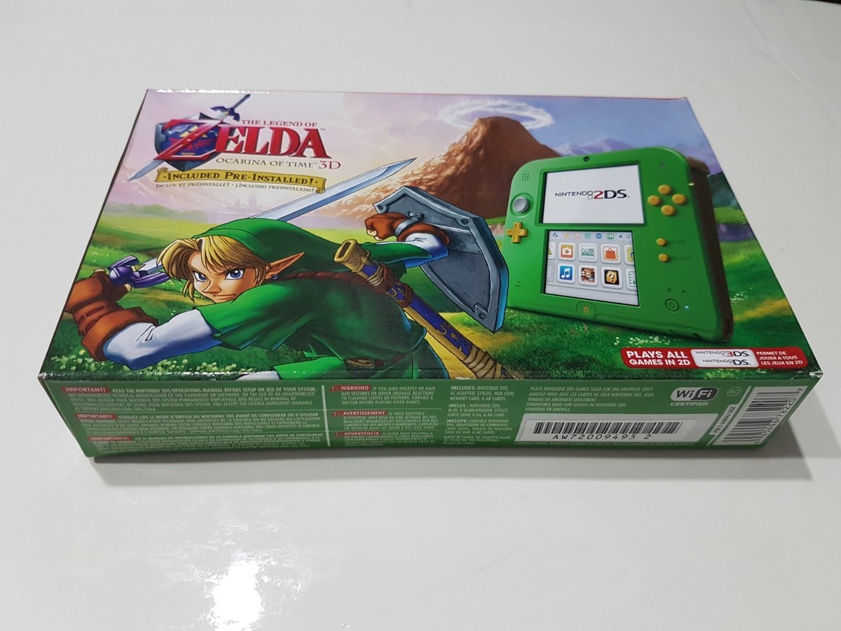 Nintendo 2DS The Legend Of Zelda Ocarina Of Time 3D Link