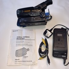 Sony CCD-TR501E PAL Video8 Camcorder 8mm Watch Play Video Transfer