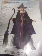 CALIFORNIA COSTUMES WIZARD MEDIUM 8-10 HOCUS POCUS CHARACTER COMES TO LIFE
