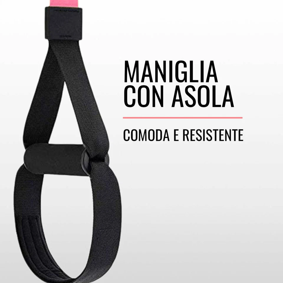 Suspension Sangle Courroie Entraînement Résistance en Fitness Trainer R - Photo 4/4