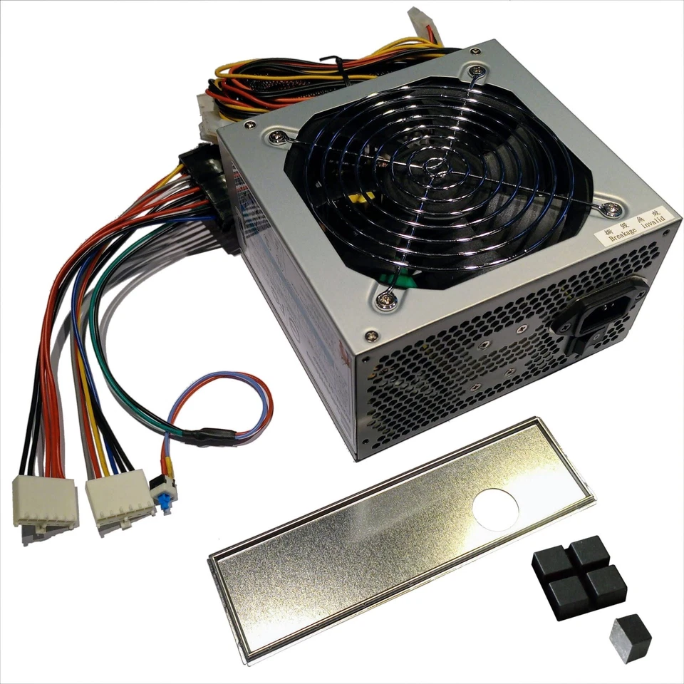 ATX Pour At Châssis Convertisseur Kit Bloc Self Asynchrone Interrupteur P8 P9 I - Photo 2/4