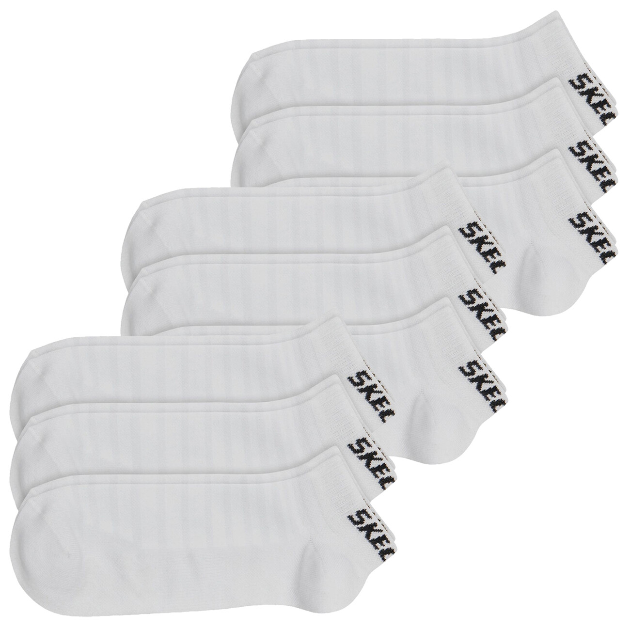 Кроссовки Skechers унисекс с сетчатым носком и вентиляцией 35-49 Grau Blau Schwarz Uni 9er 4890₽