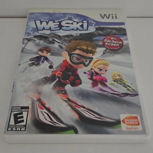 We Ski (Nintendo Wii, 2008) CIB Complete with Manual
