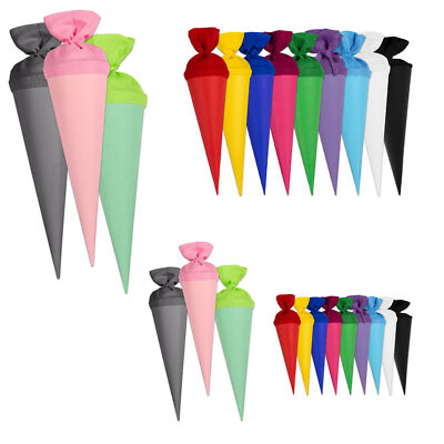 itenga Bastelschultüte 70cm oder 35cm Geschwister Schultüte oder als Set Auswahl