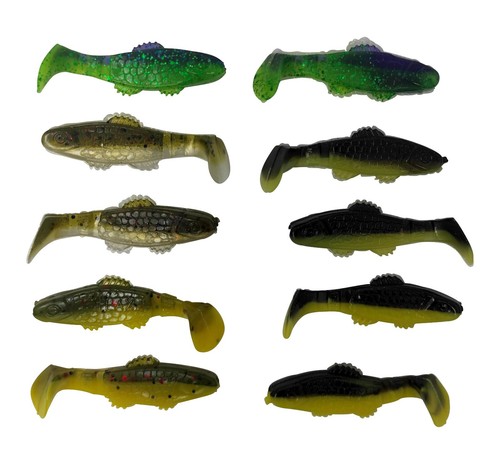 Sonderangebot RELAX Gummifische  5 cm  Barsch Forelle Hecht Zander Köder Kopyto - Bild 53 von 70