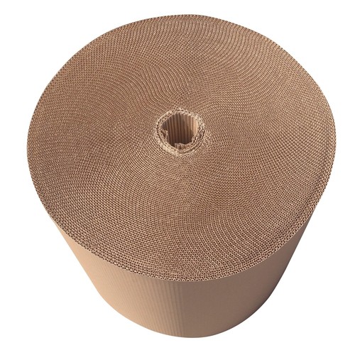 CORRUGATED CARDBOARD PAPER ROLLS 450mm WIDE POSTAL PACKAGING WRAPPING - Picture 2 of 5