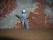 VINTAGE 1960s PALMER PLASTICS SPACE GROUND CREW HAZMAT FIREMAN PLAYSET FIGURE