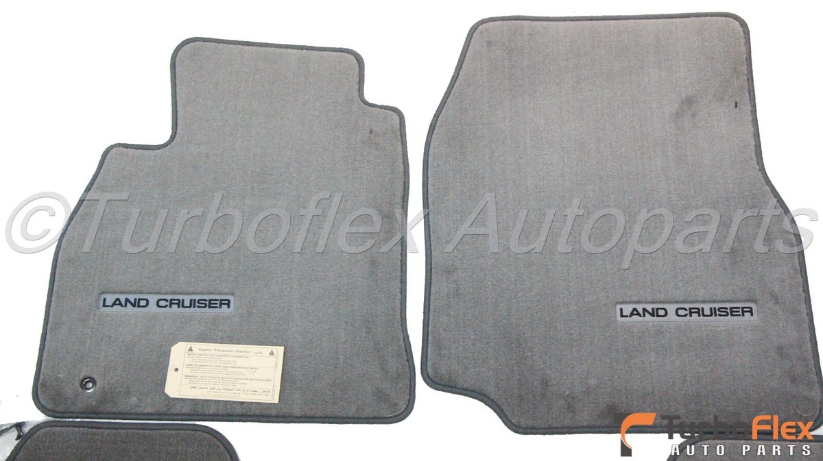 matts　27.0㎝ Genuine Toyota Rubber Floor Mat Set Prado 5 Seat 05/2024-on