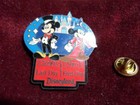 Disney LE Pin DLR Disneyland Resort Last Day 2000 First Day 2001 Mickey Great