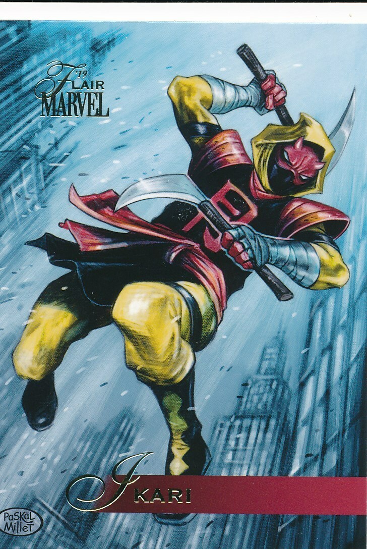 35 IKARI 2019 Upper Deck Marvel Flair DARDEVIL | eBay