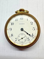 Waltham 18S Model 1883 17 Jewel Open-Face Pocket Watch
