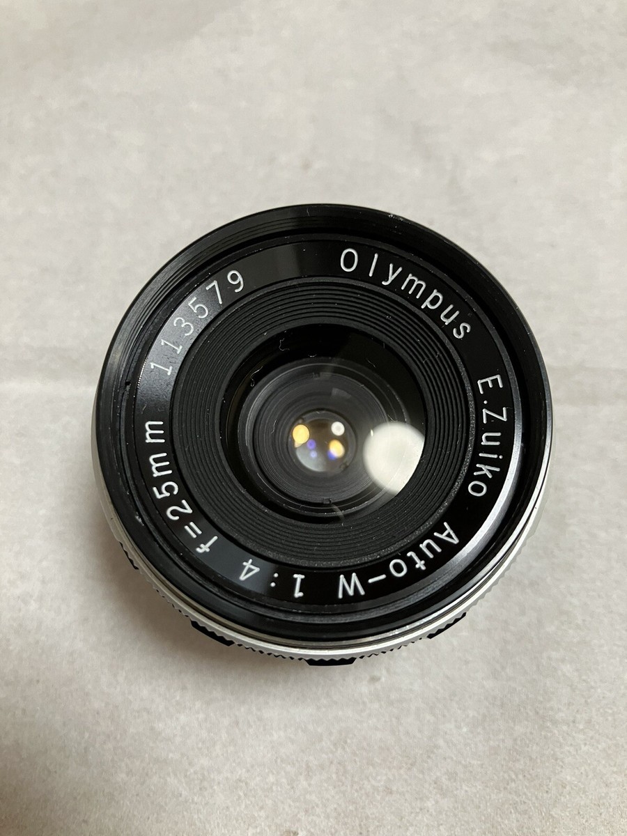 MINT Olympus E.Zuiko Auto-W 25mm f/4 Lens For Pen F FT From