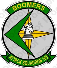 STICKER USN VF 165 BOOMERS