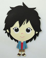 Big Hero 6 Hiro Hamada Paper Die Cut Paper Doll Scrapbook Embellishment