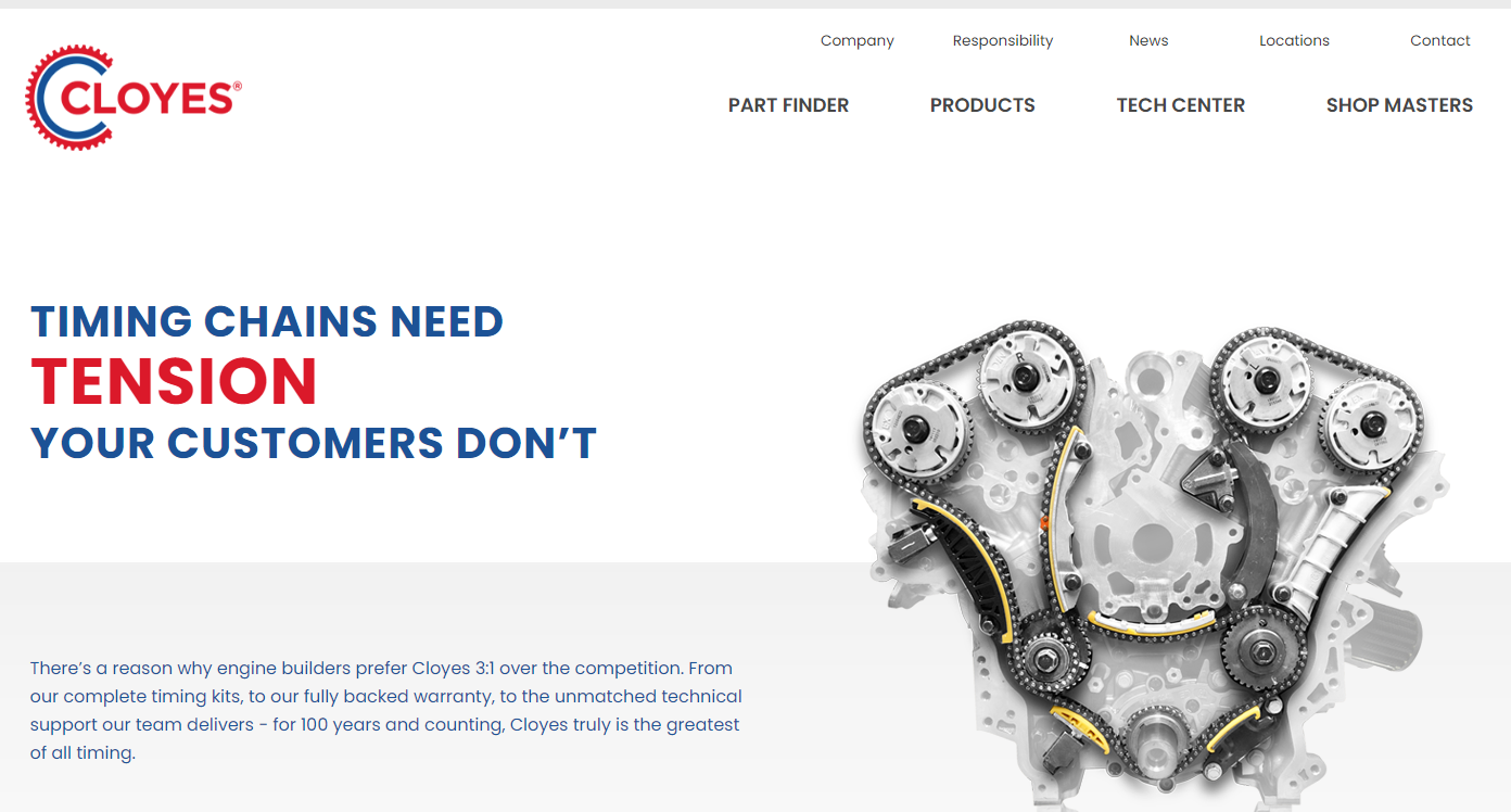 Cloyes Land Rover Discovery Evoque Jaguar XF LR2 2.0 TIMING CHAIN KIT