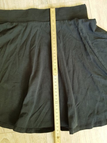 Damen Mädchen Rock Stretch Jerseyrock Tellerrock schwinfend Gr. S von C&A - Bild 3 von 6