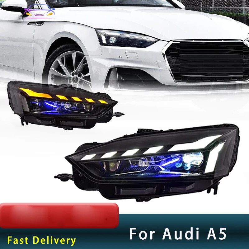 For Audi A5 2017-2021 Head Lamps DRL Dynamic Turn Signal Lamp