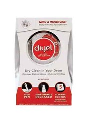 Dryel at Home Dry Cleaner Starter Kit with 5 Cleaning Cloths Set of 2 