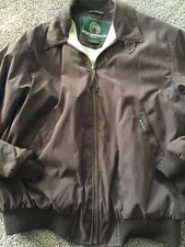 weatherproof Mens Zip Coat Brown Sz Medium 
