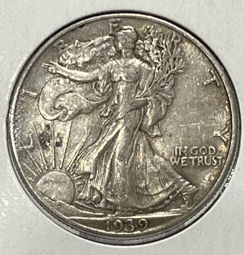 1939 Walking Liberty Silver Half Dollar BU Free Shipping With Five Items A1