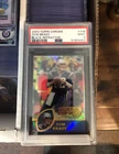 2003 Topps Chrome TOM BRADY #148 Weekly Wrap Up Black Refractor /599 PSA 9 MINT