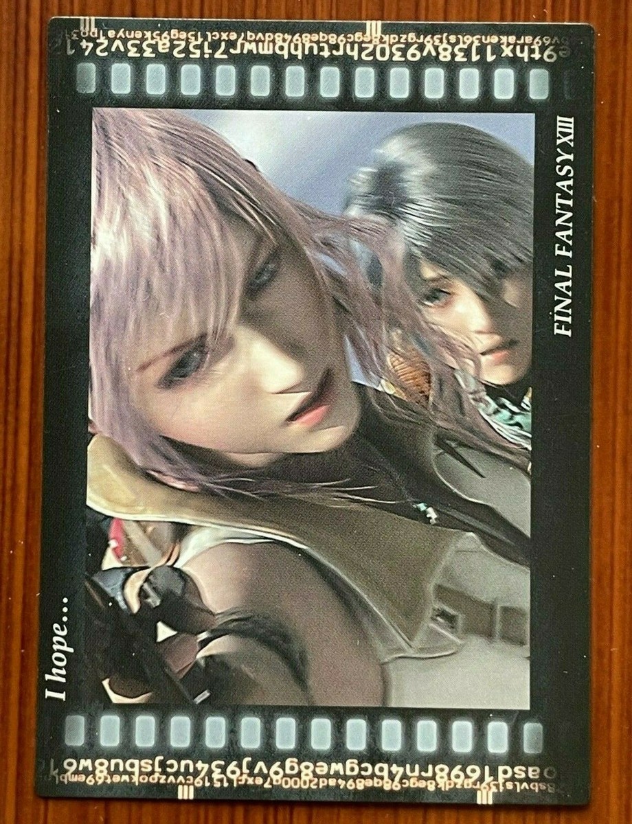 Final Fantasy XIII Art Museum Kai Trading Card #019 FFXIII FF13
