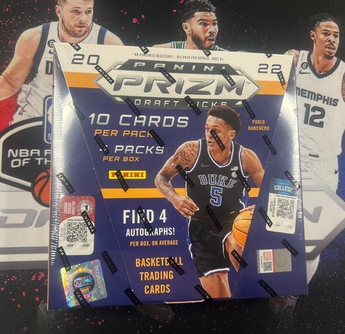 2022 Panini Prizm Draft Picks NCAA Basketball Hobby Box - Factory Sealed