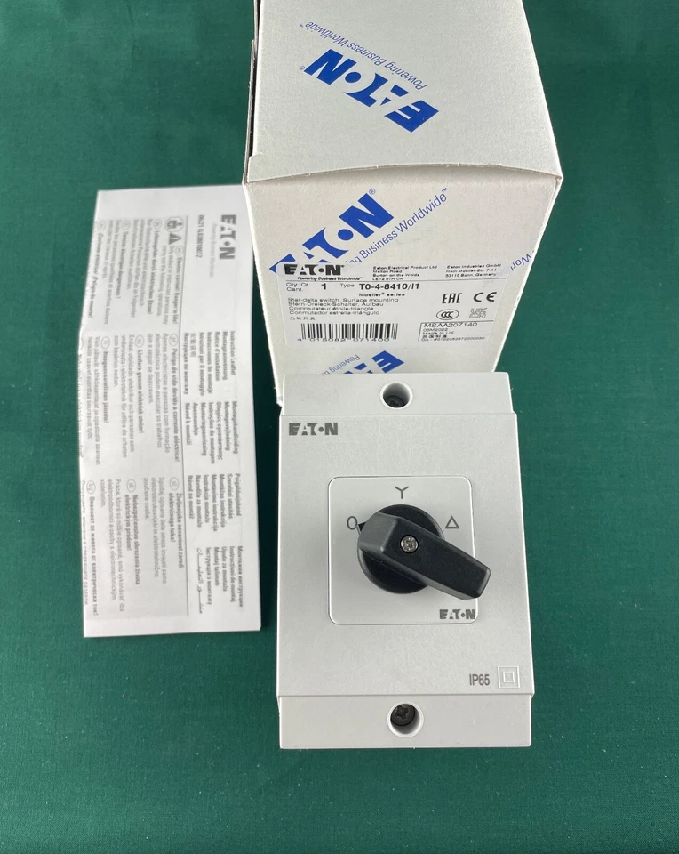 Eaton/Moeller Star-Delta Switch in Housing T0-4-8410/I1
