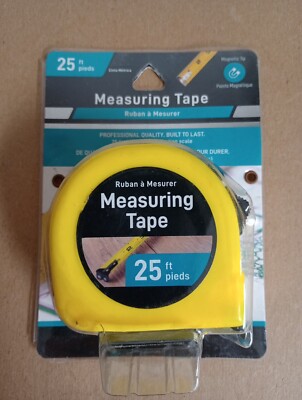 25 Ft. Measuring Tape Professional Quality Build To Last Magnetic Tip