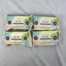 Elle Antibacterial Hand Wipes Hypoallergenic 20 Ct - 4 PACKS