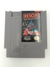 Rescue: The Embassy Mission - Juego Nintendo NES Vintage 1990 en caja original