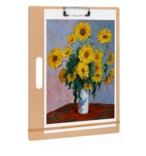 Drawing Board - 14" x 17.8" Sketch Board with Handle for Drafting Art - Porta...
