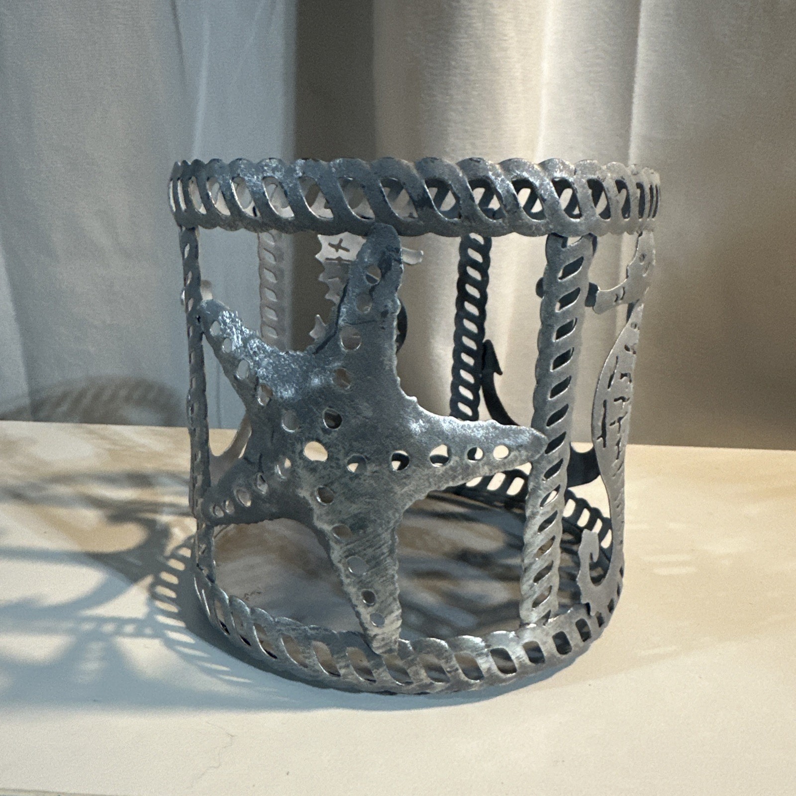 (metal) With Anchor, Seahorse + Starfish