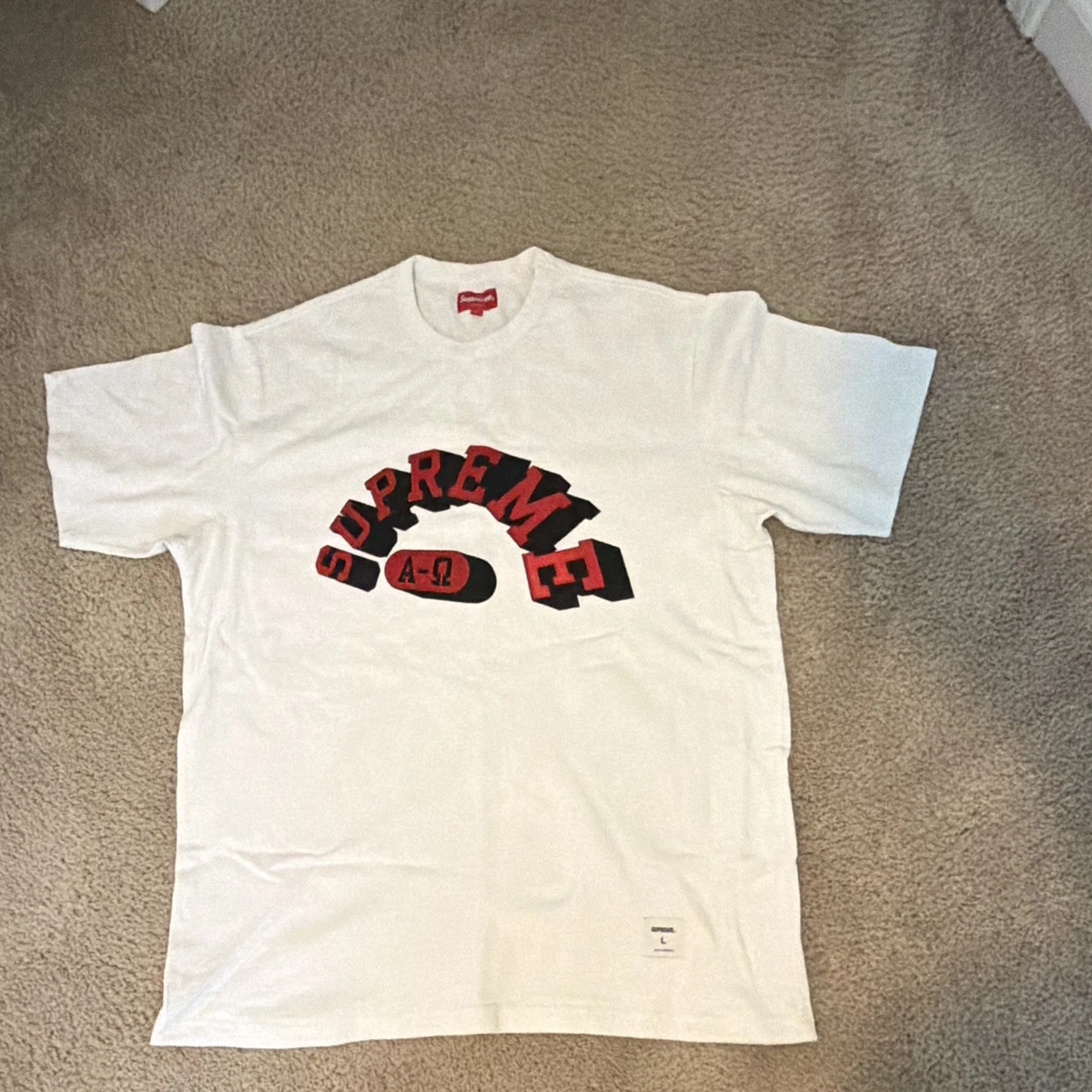 Supreme White T-Shirts for Men for sale | eBay