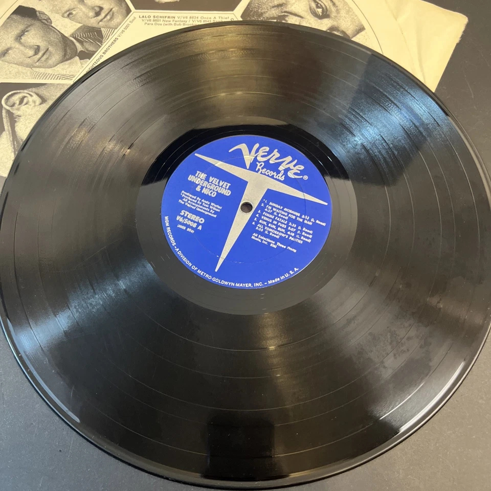 The Velvet Underground & Nico Vinyl LP Banana Verve V6-5008 Andy Warhol Peeled - Image 4 of 4