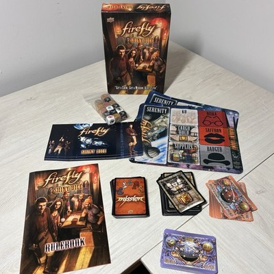 Firefly Shiny Dice Game Upper Deck Sci Fi Strategy Tabletop Game 100% Complete