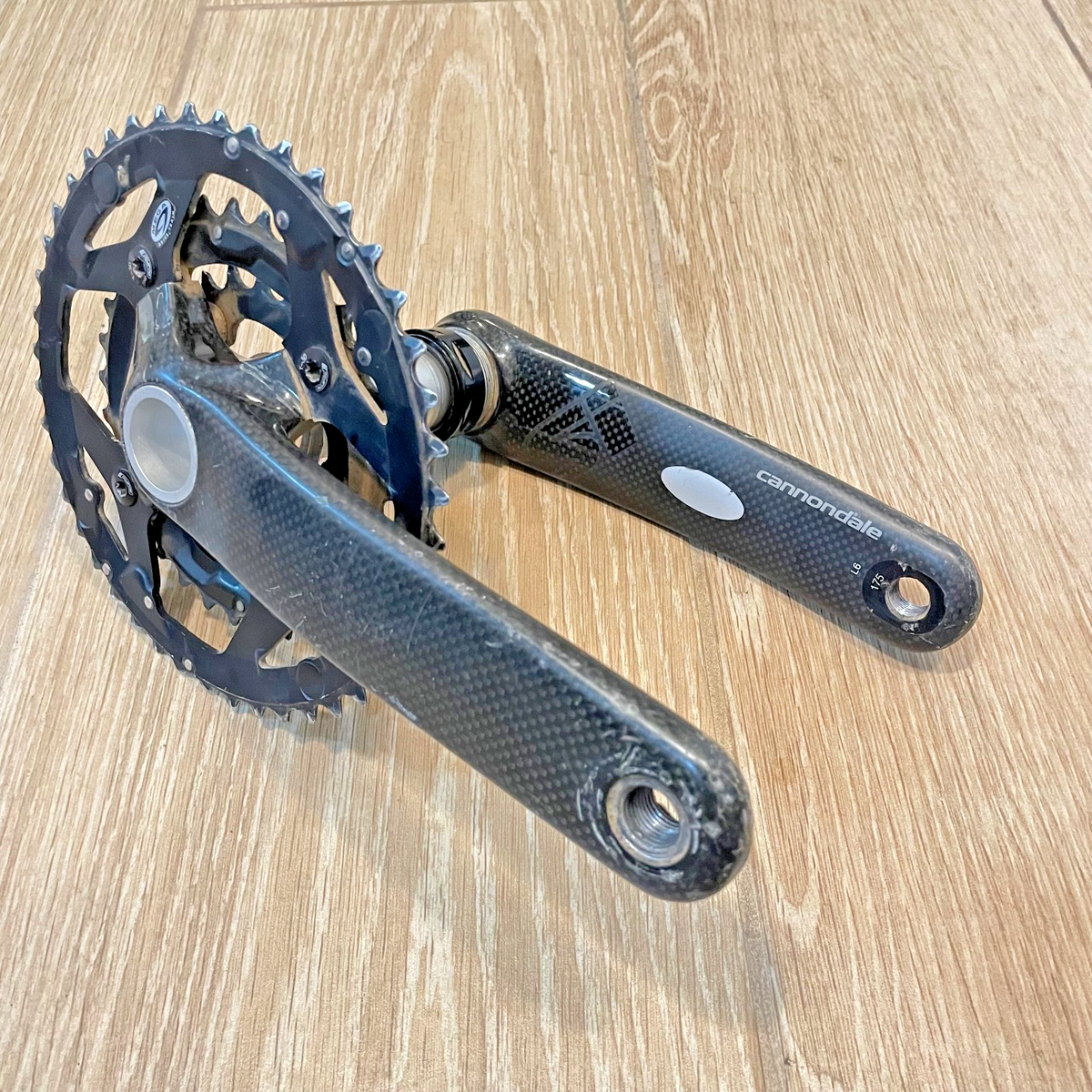 Cannondale Carbon Si Crankset Triple 44/32/22t 175mm MTB Vintage